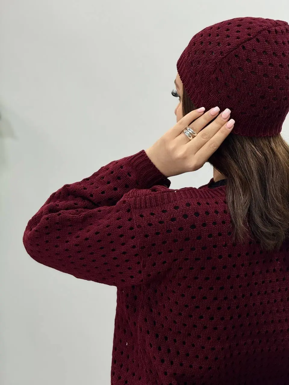 ست بافت و کلاه ویژه یلدا 1